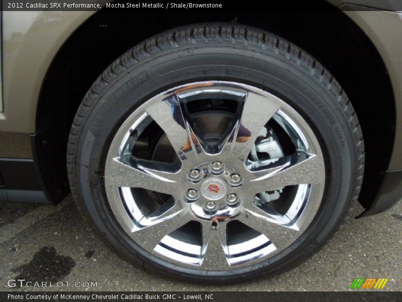 Mocha Steel Metallic / Shale/Brownstone 2012 Cadillac SRX Performance