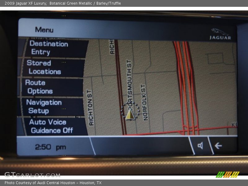 Botanical Green Metallic / Barley/Truffle 2009 Jaguar XF Luxury