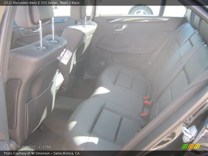 Black / Black 2012 Mercedes-Benz E 350 Sedan
