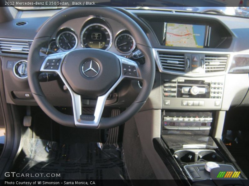 Black / Black 2012 Mercedes-Benz E 350 Sedan