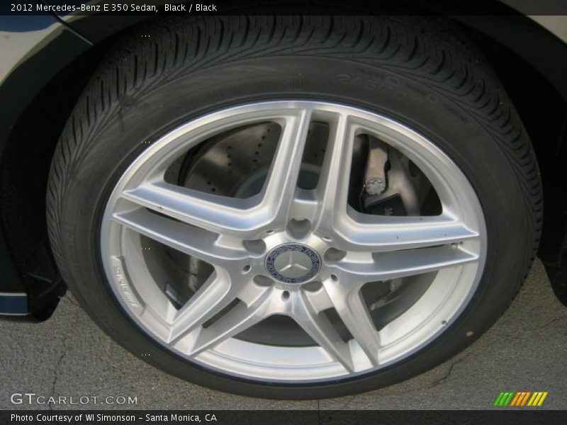 Black / Black 2012 Mercedes-Benz E 350 Sedan