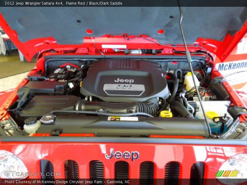 Flame Red / Black/Dark Saddle 2012 Jeep Wrangler Sahara 4x4