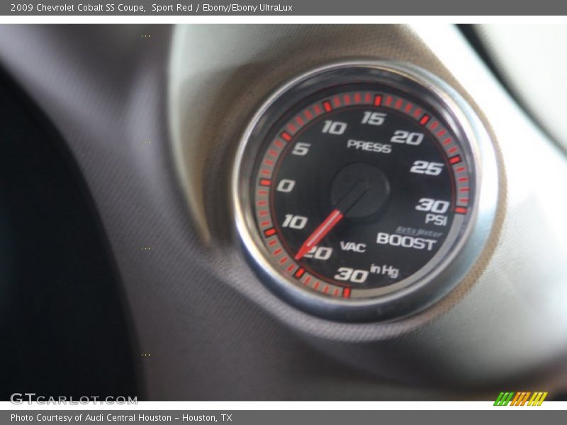 Sport Red / Ebony/Ebony UltraLux 2009 Chevrolet Cobalt SS Coupe