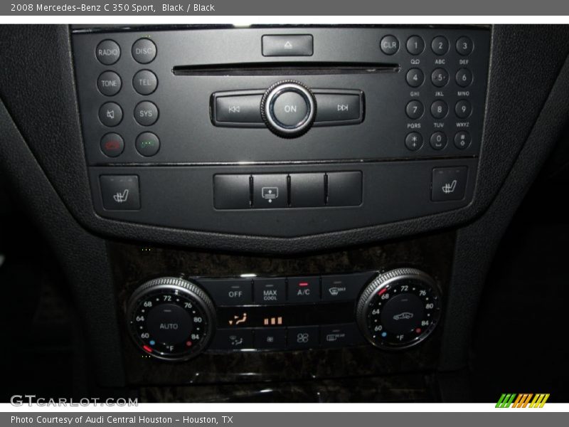 Black / Black 2008 Mercedes-Benz C 350 Sport