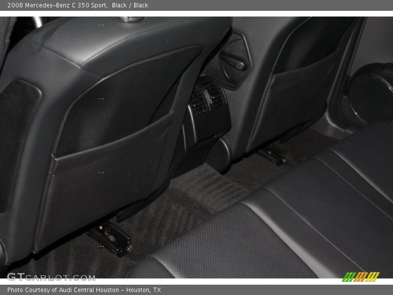 Black / Black 2008 Mercedes-Benz C 350 Sport
