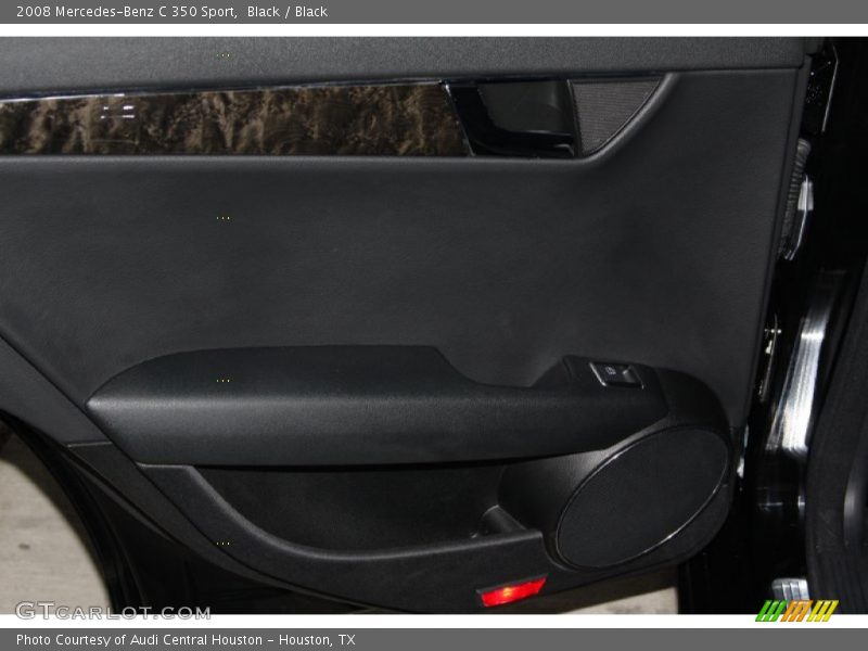 Black / Black 2008 Mercedes-Benz C 350 Sport