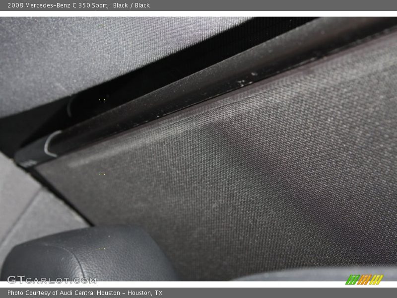 Black / Black 2008 Mercedes-Benz C 350 Sport