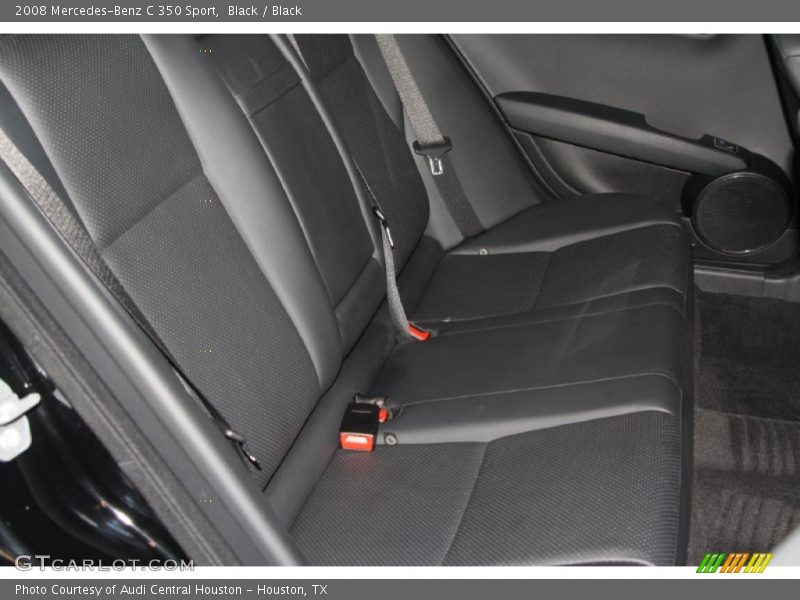Black / Black 2008 Mercedes-Benz C 350 Sport