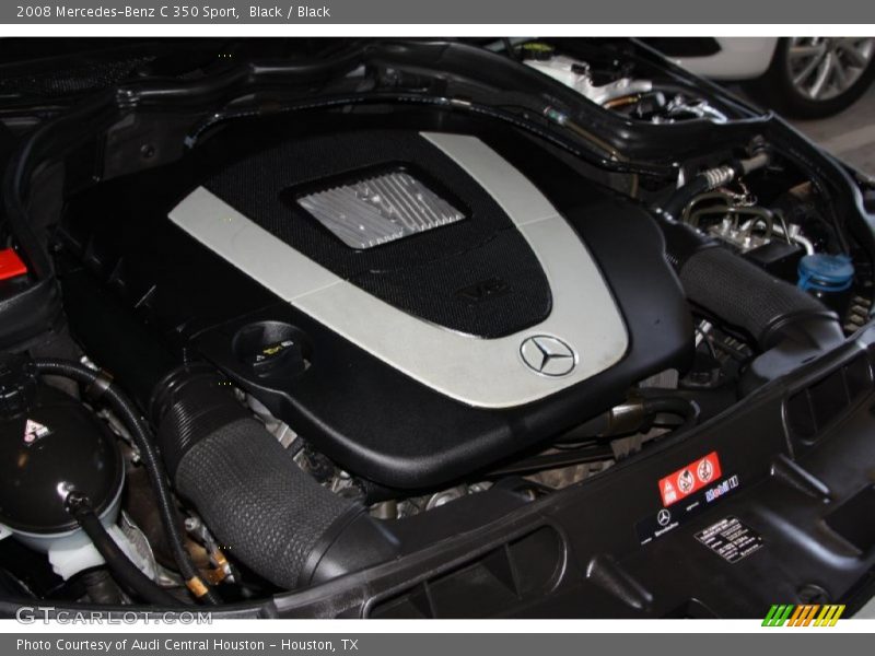 Black / Black 2008 Mercedes-Benz C 350 Sport