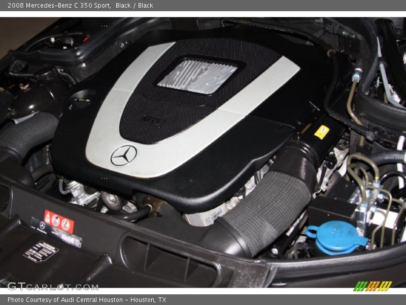 Black / Black 2008 Mercedes-Benz C 350 Sport