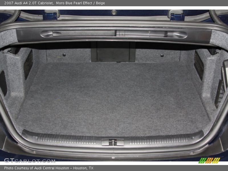 Moro Blue Pearl Effect / Beige 2007 Audi A4 2.0T Cabriolet