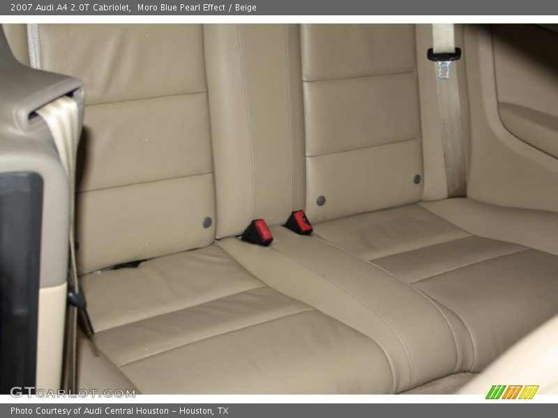 Moro Blue Pearl Effect / Beige 2007 Audi A4 2.0T Cabriolet