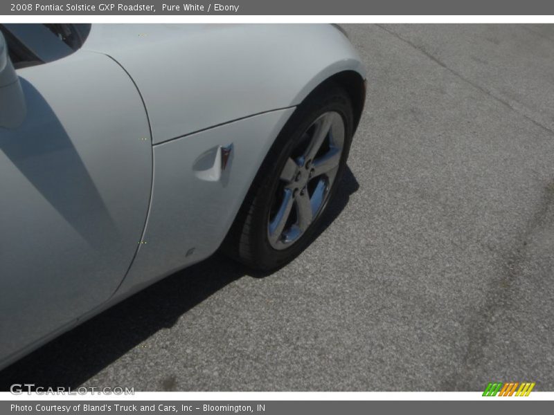 Pure White / Ebony 2008 Pontiac Solstice GXP Roadster