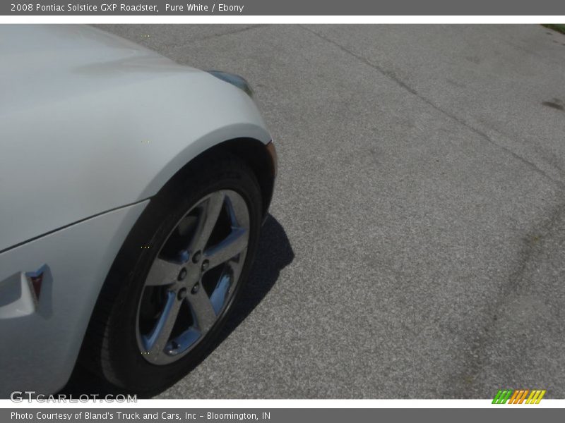 Pure White / Ebony 2008 Pontiac Solstice GXP Roadster