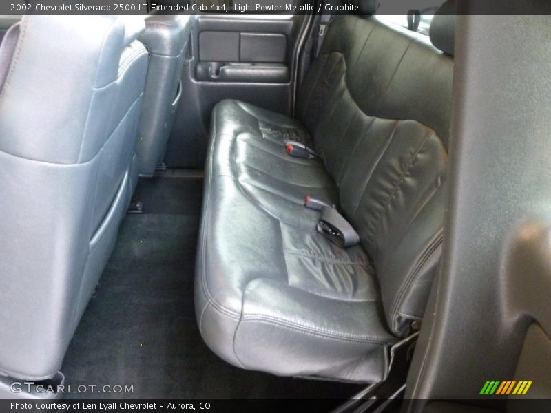 Light Pewter Metallic / Graphite 2002 Chevrolet Silverado 2500 LT Extended Cab 4x4