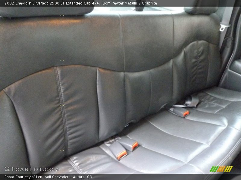 Light Pewter Metallic / Graphite 2002 Chevrolet Silverado 2500 LT Extended Cab 4x4