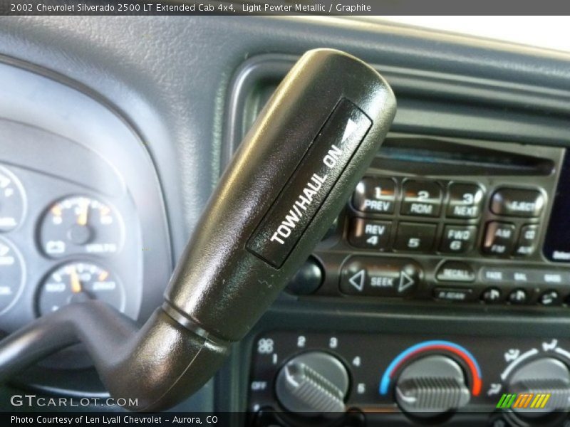 Light Pewter Metallic / Graphite 2002 Chevrolet Silverado 2500 LT Extended Cab 4x4