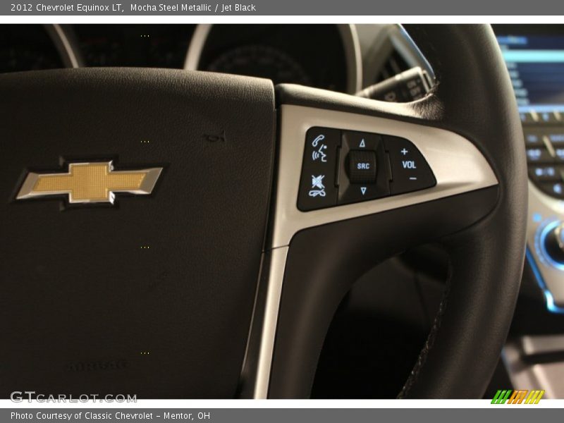 Mocha Steel Metallic / Jet Black 2012 Chevrolet Equinox LT