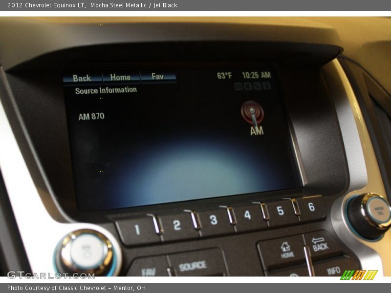 Mocha Steel Metallic / Jet Black 2012 Chevrolet Equinox LT