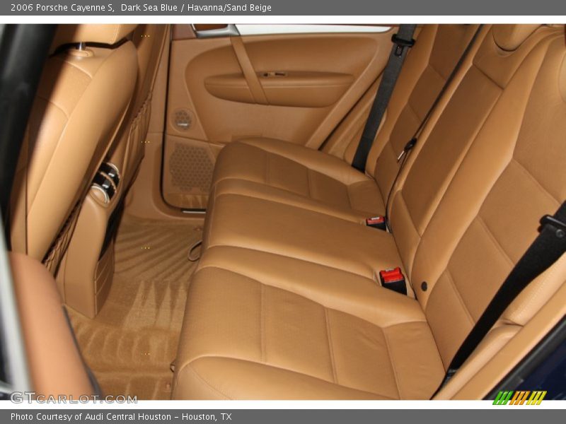 Dark Sea Blue / Havanna/Sand Beige 2006 Porsche Cayenne S