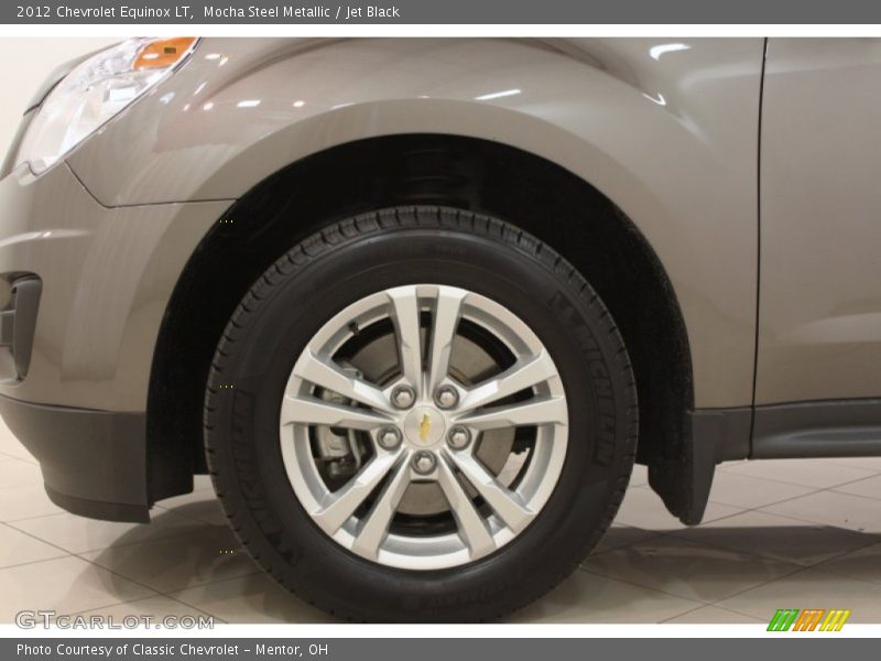 Mocha Steel Metallic / Jet Black 2012 Chevrolet Equinox LT
