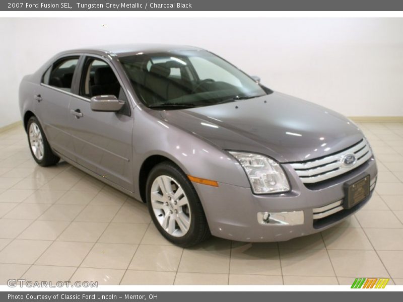 Tungsten Grey Metallic / Charcoal Black 2007 Ford Fusion SEL