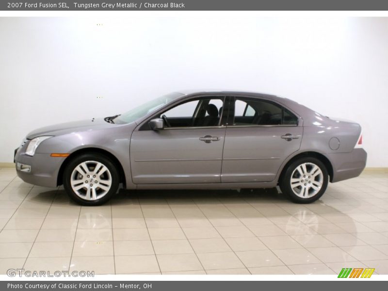 Tungsten Grey Metallic / Charcoal Black 2007 Ford Fusion SEL