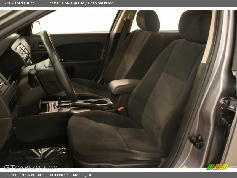 Tungsten Grey Metallic / Charcoal Black 2007 Ford Fusion SEL