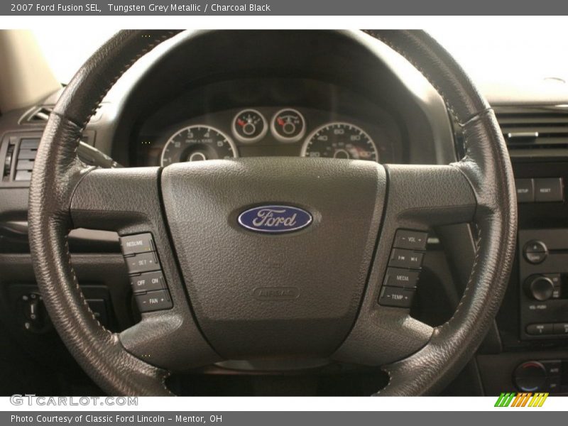 Tungsten Grey Metallic / Charcoal Black 2007 Ford Fusion SEL