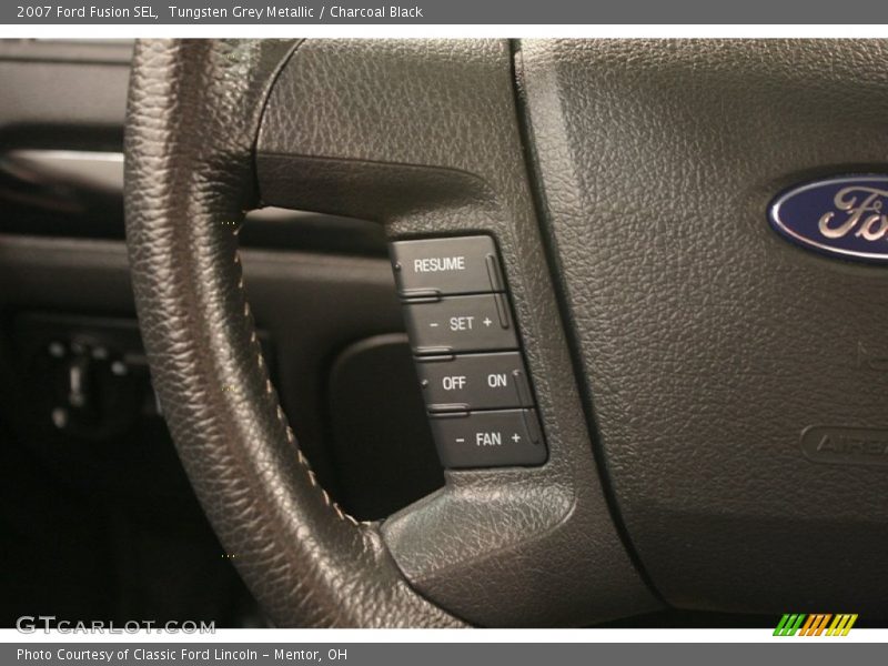 Tungsten Grey Metallic / Charcoal Black 2007 Ford Fusion SEL