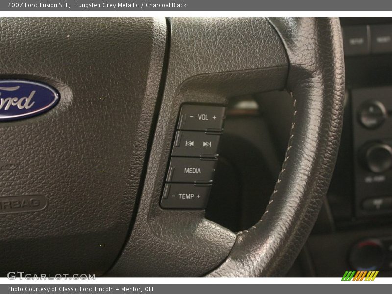 Tungsten Grey Metallic / Charcoal Black 2007 Ford Fusion SEL