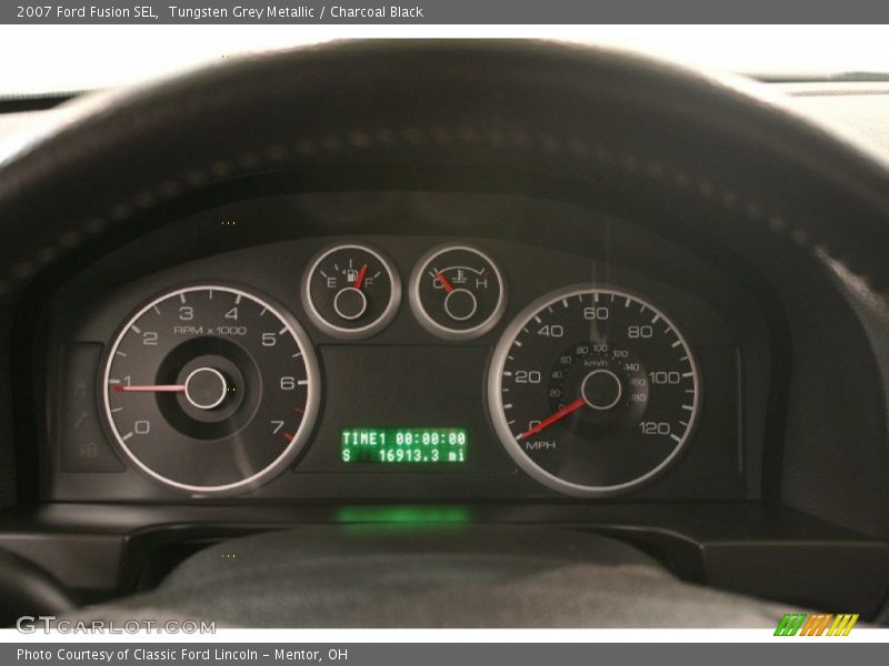Tungsten Grey Metallic / Charcoal Black 2007 Ford Fusion SEL