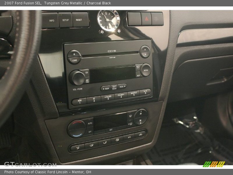 Tungsten Grey Metallic / Charcoal Black 2007 Ford Fusion SEL
