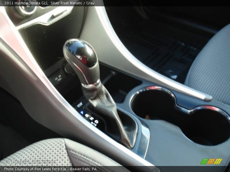 Silver Frost Metallic / Gray 2011 Hyundai Sonata GLS