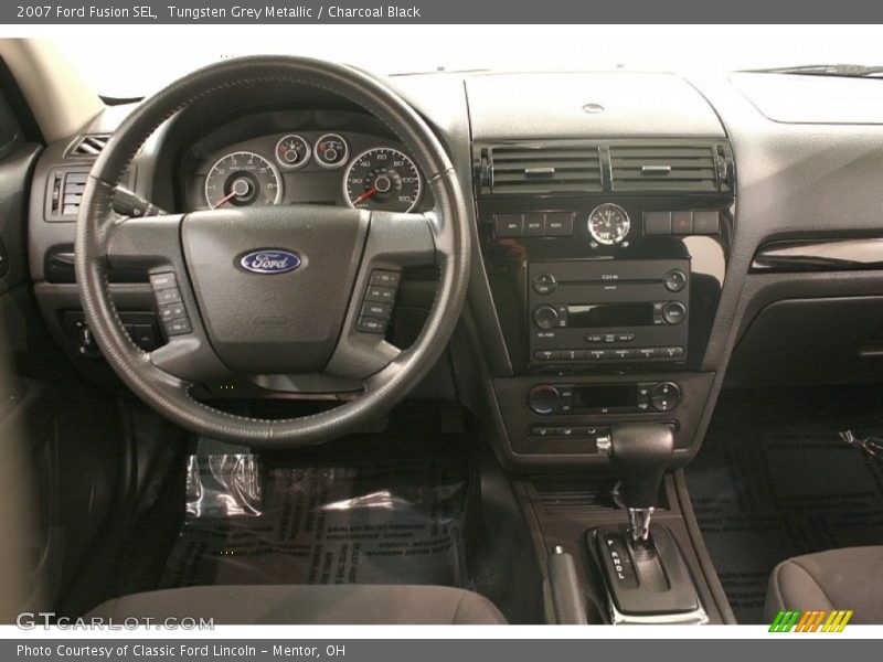 Tungsten Grey Metallic / Charcoal Black 2007 Ford Fusion SEL