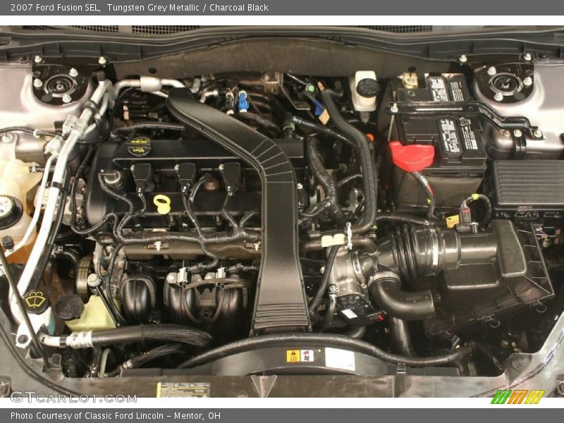 Tungsten Grey Metallic / Charcoal Black 2007 Ford Fusion SEL