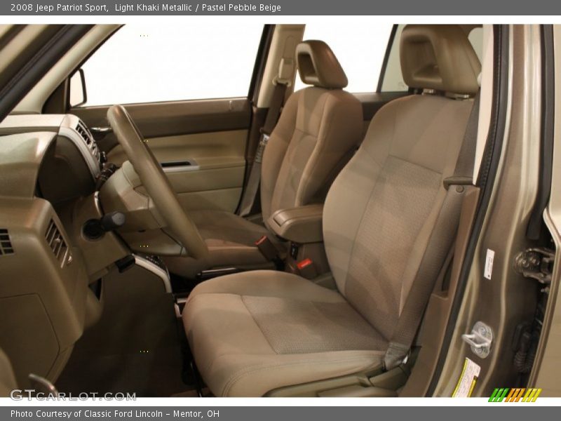 Light Khaki Metallic / Pastel Pebble Beige 2008 Jeep Patriot Sport