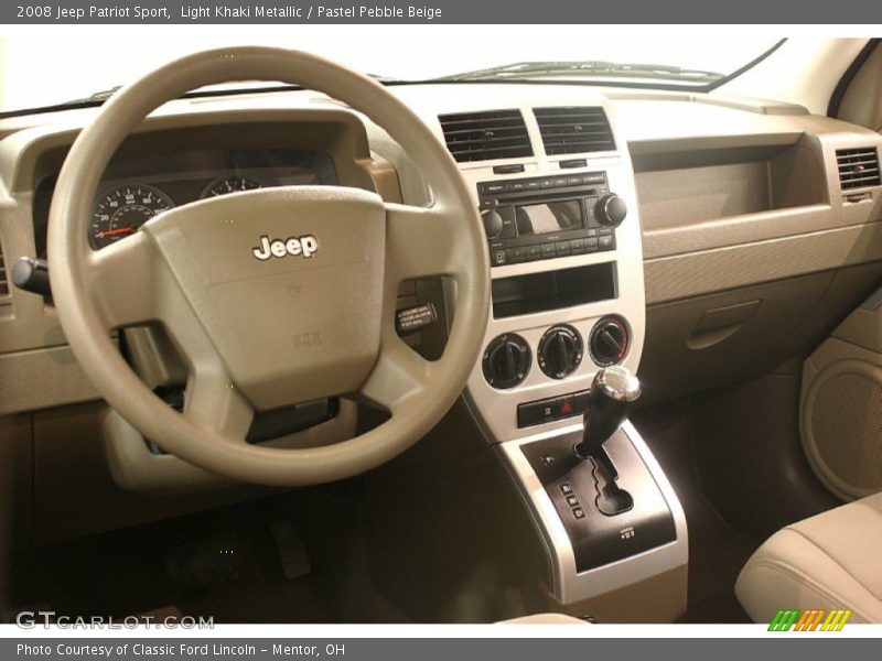 Light Khaki Metallic / Pastel Pebble Beige 2008 Jeep Patriot Sport
