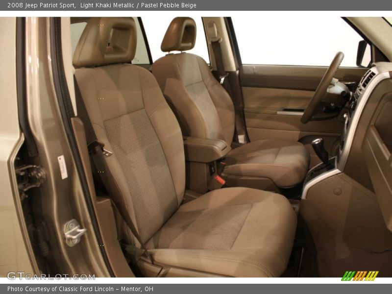 Light Khaki Metallic / Pastel Pebble Beige 2008 Jeep Patriot Sport