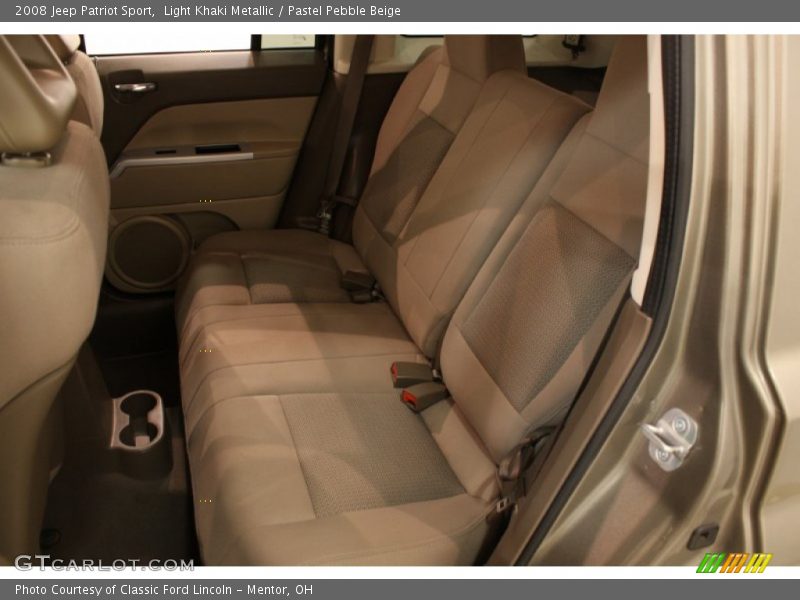 Light Khaki Metallic / Pastel Pebble Beige 2008 Jeep Patriot Sport