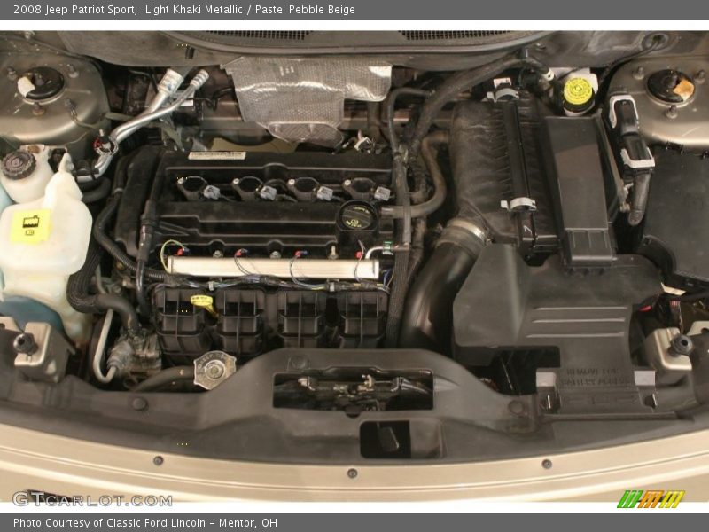 Light Khaki Metallic / Pastel Pebble Beige 2008 Jeep Patriot Sport