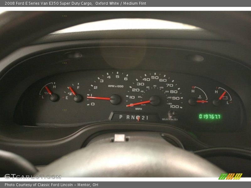  2008 E Series Van E350 Super Duty Cargo E350 Super Duty Cargo Gauges