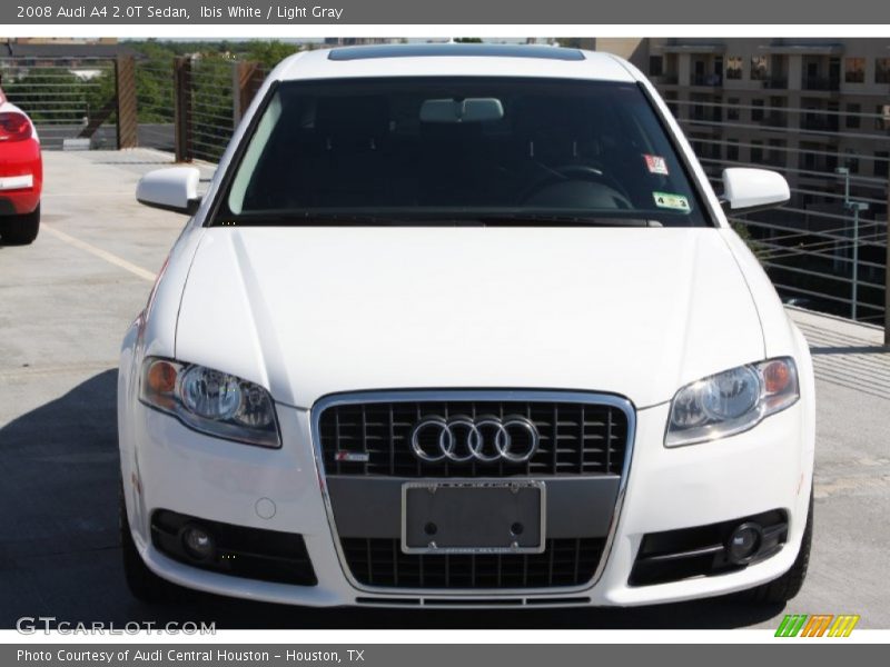 Ibis White / Light Gray 2008 Audi A4 2.0T Sedan