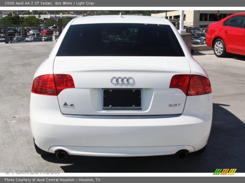 Ibis White / Light Gray 2008 Audi A4 2.0T Sedan