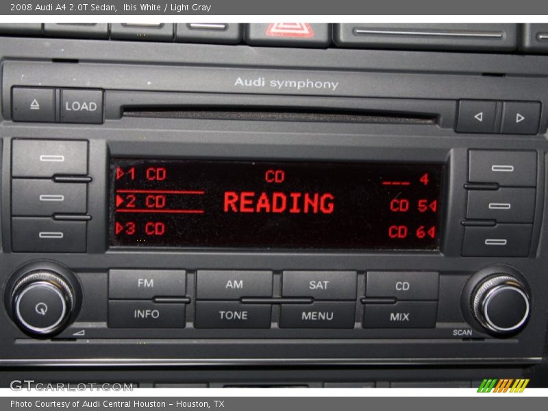Ibis White / Light Gray 2008 Audi A4 2.0T Sedan