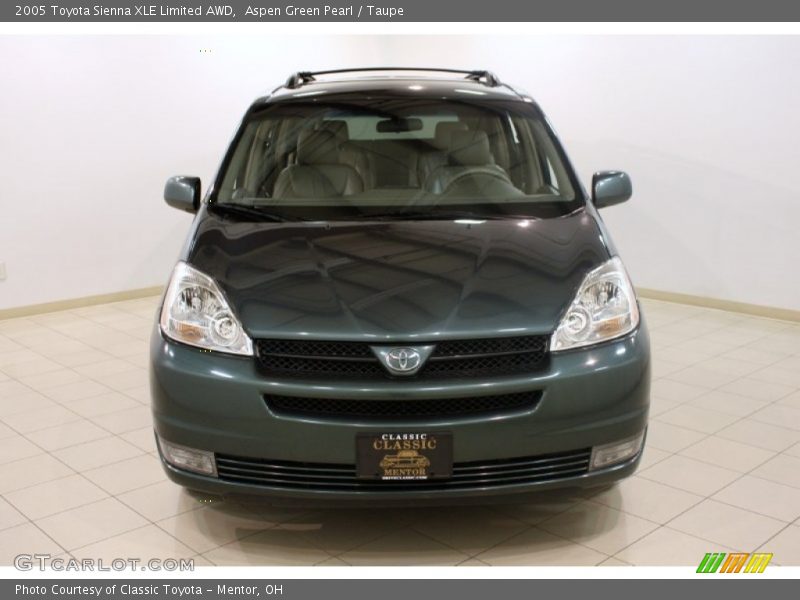 Aspen Green Pearl / Taupe 2005 Toyota Sienna XLE Limited AWD