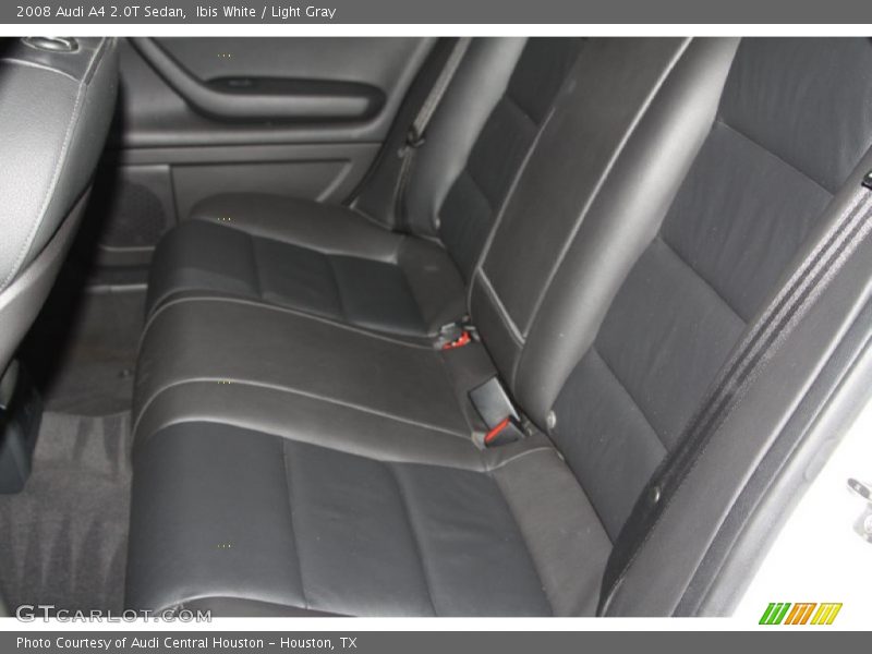 Ibis White / Light Gray 2008 Audi A4 2.0T Sedan