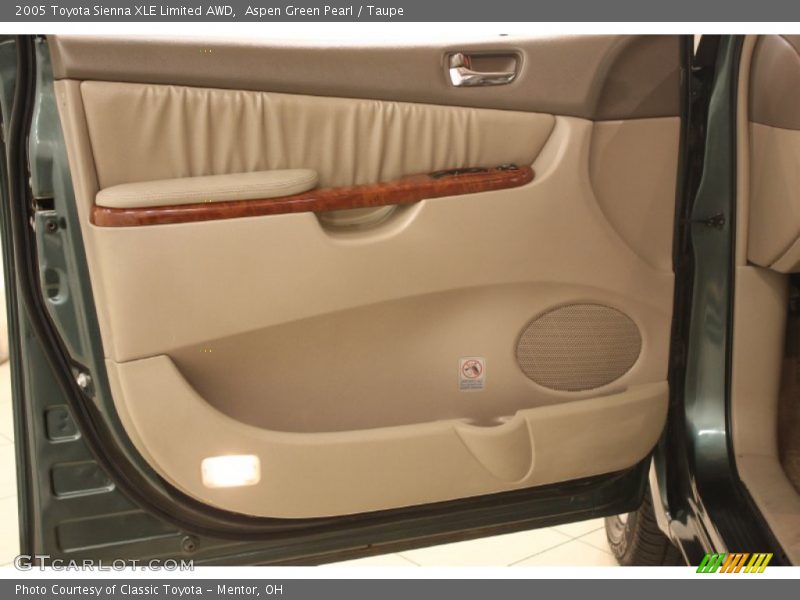 Aspen Green Pearl / Taupe 2005 Toyota Sienna XLE Limited AWD