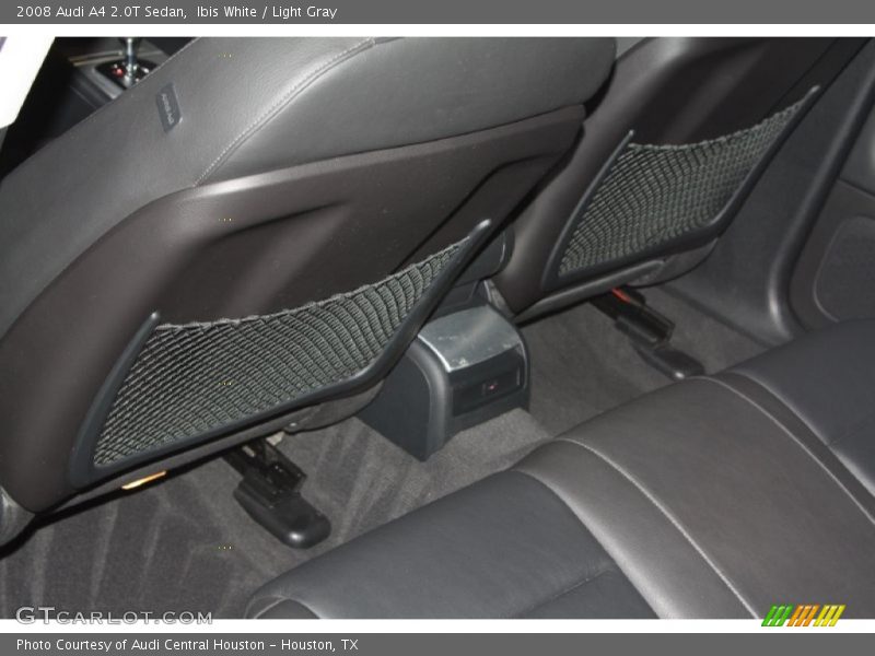 Ibis White / Light Gray 2008 Audi A4 2.0T Sedan