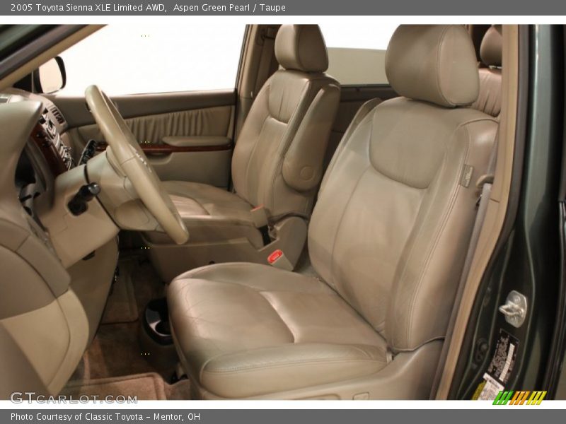 Aspen Green Pearl / Taupe 2005 Toyota Sienna XLE Limited AWD